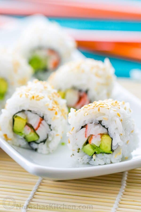 how to roll sushi