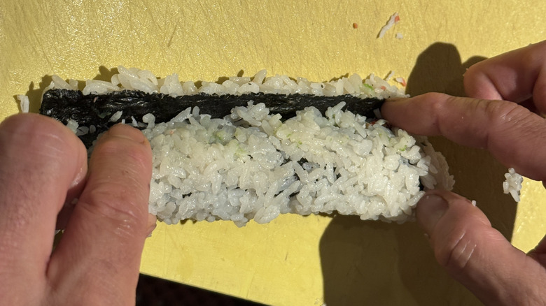 how to roll sushi
