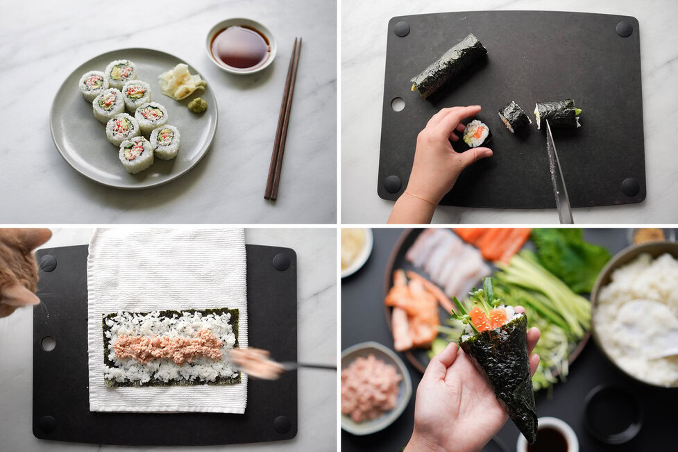 how to roll sushi