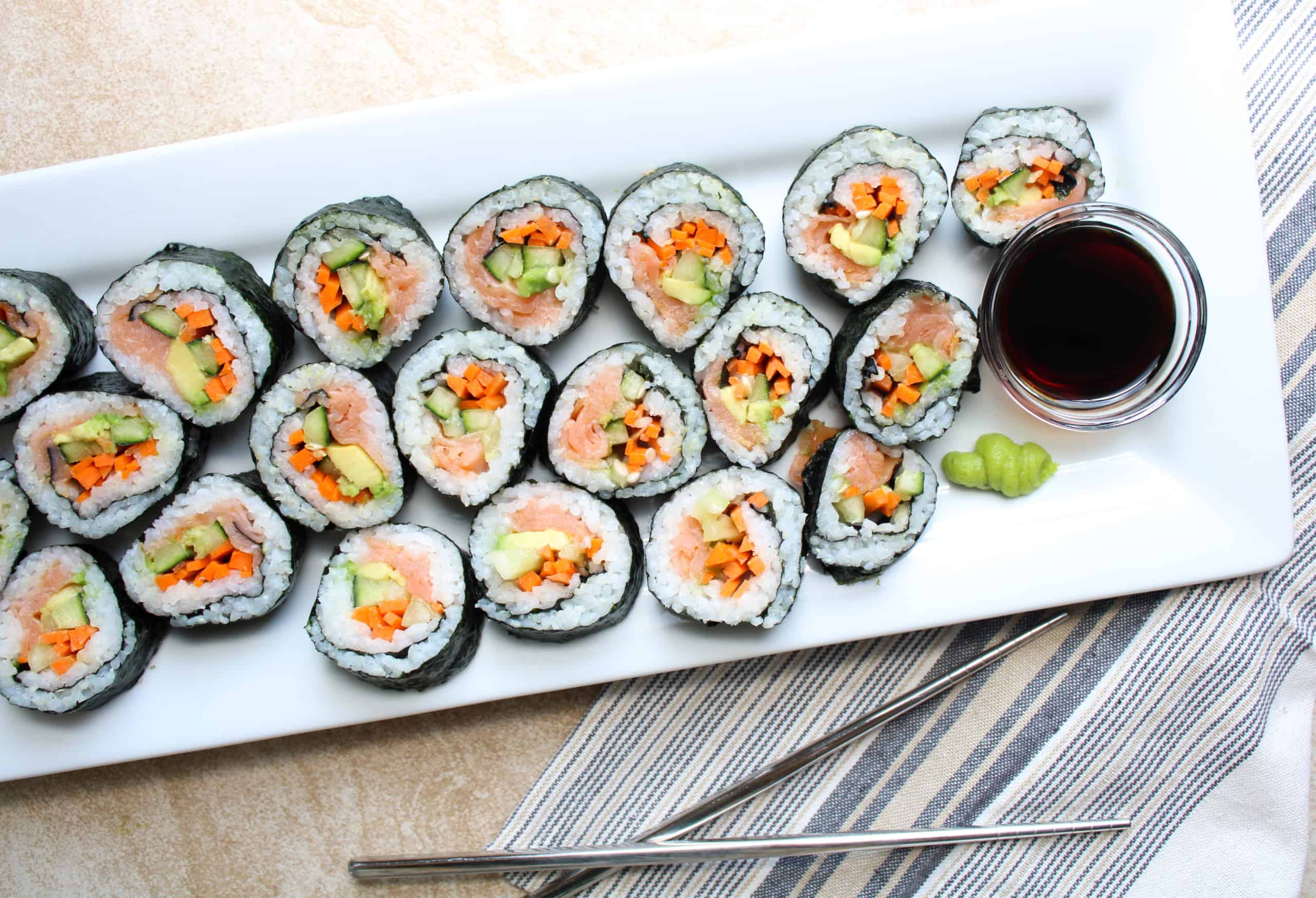 how to roll sushi