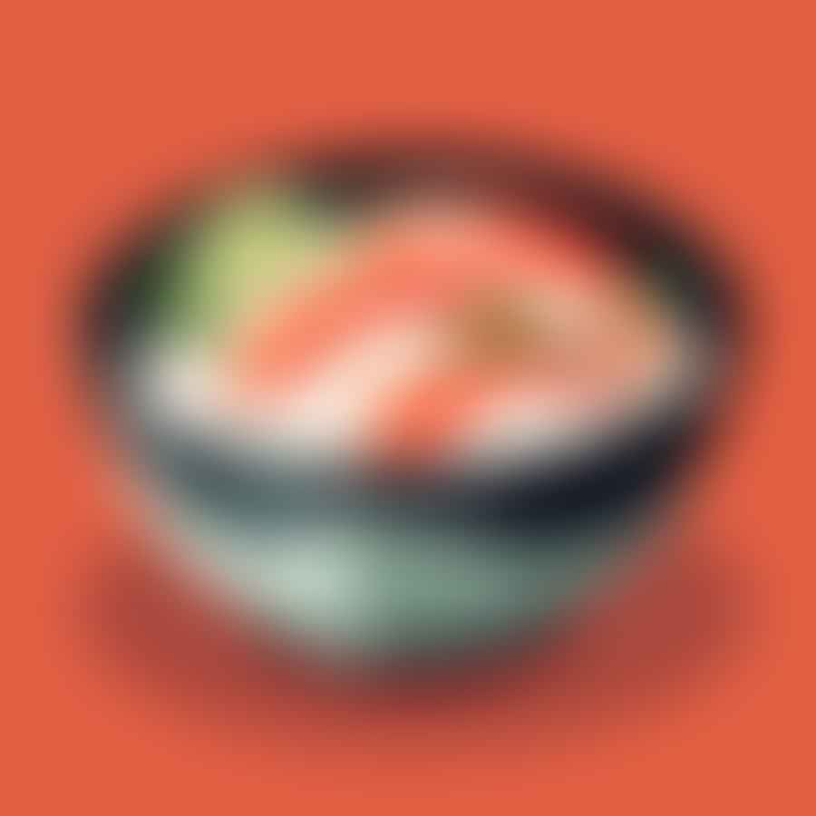 A bowl of freshly cooked and seasoned sushi rice