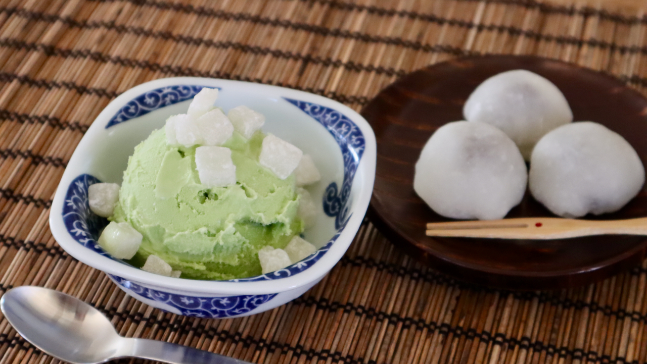 Japanese Mochi dessert