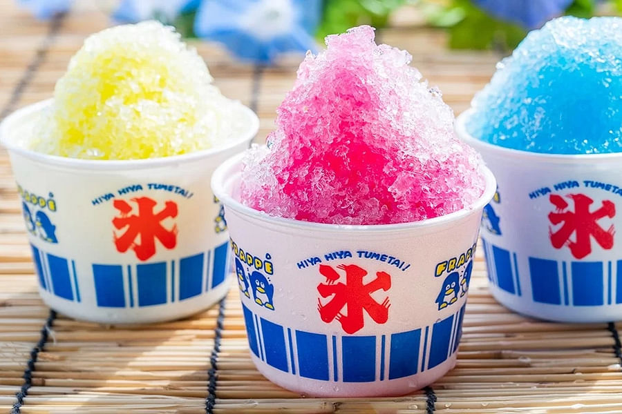 Kakigori shaved ice