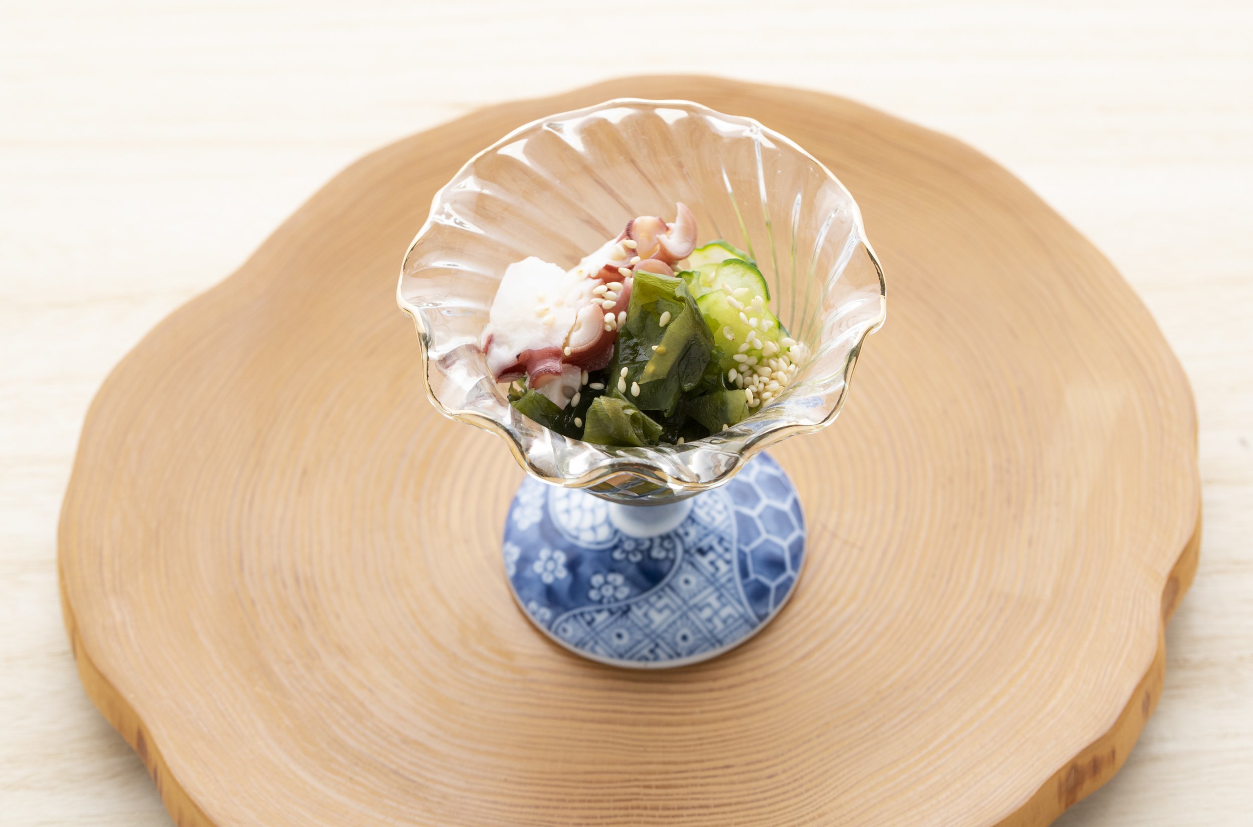 Sunomono cucumber salad