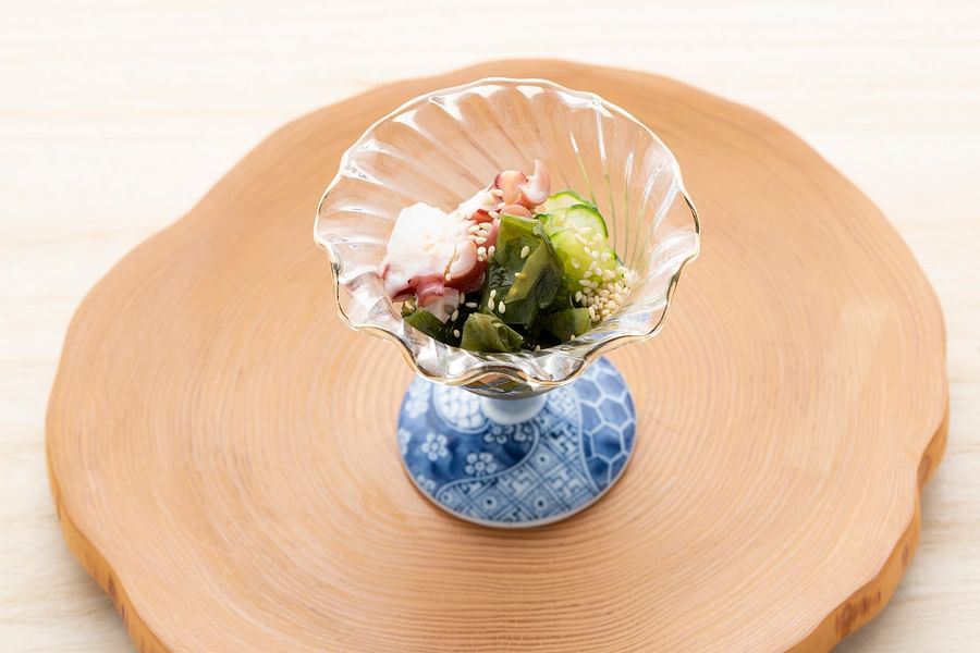 Sunomono cucumber salad