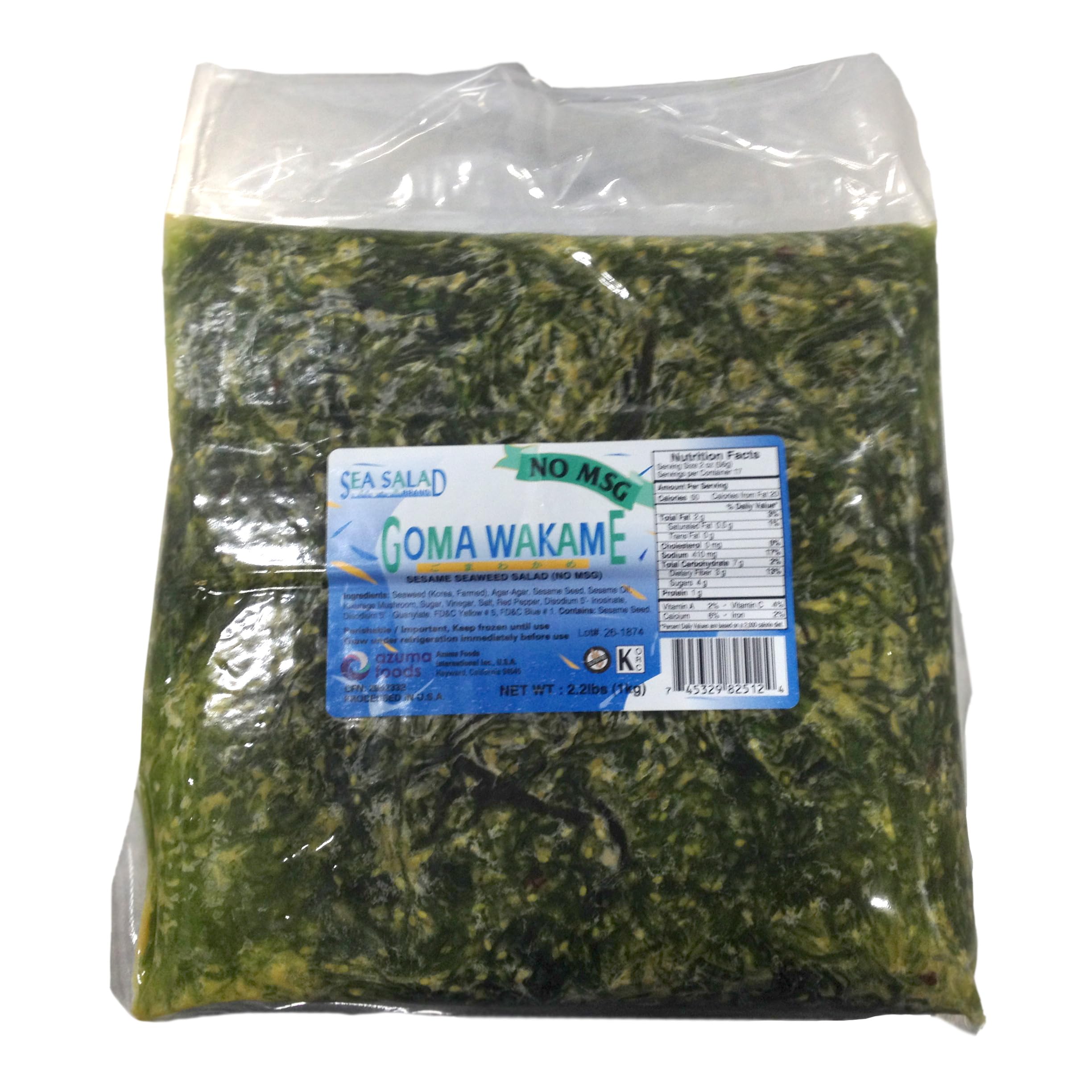 Wakame seaweed salad