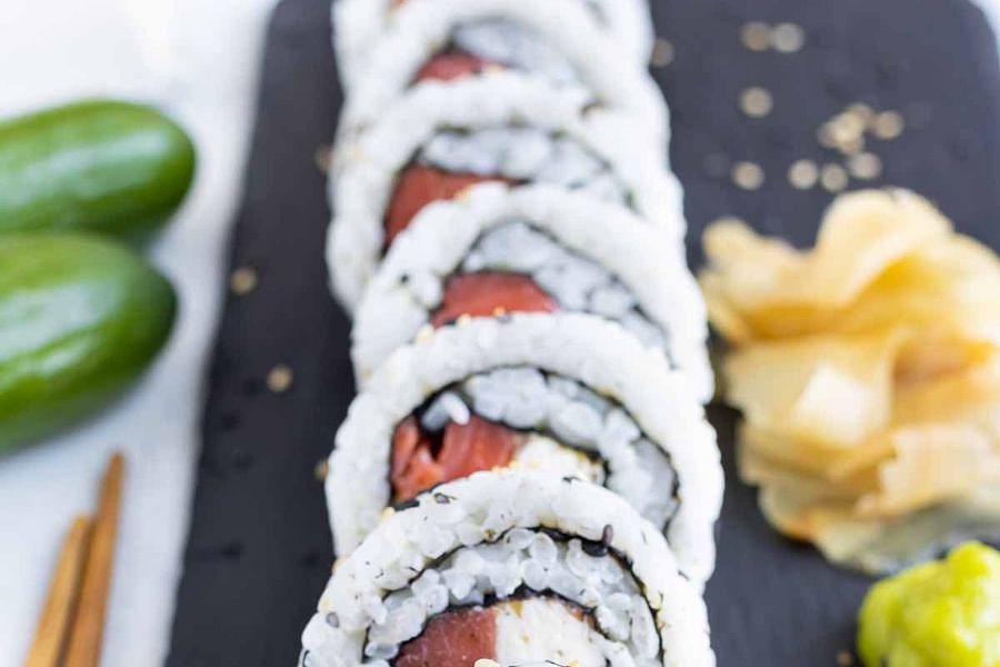 fall sushi ingredients