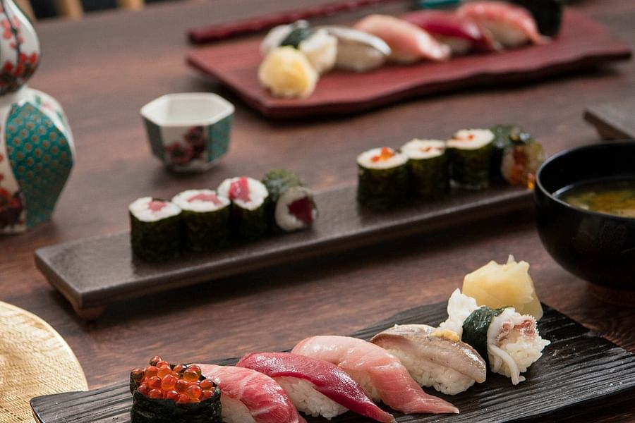 Traditional Sushi Plates