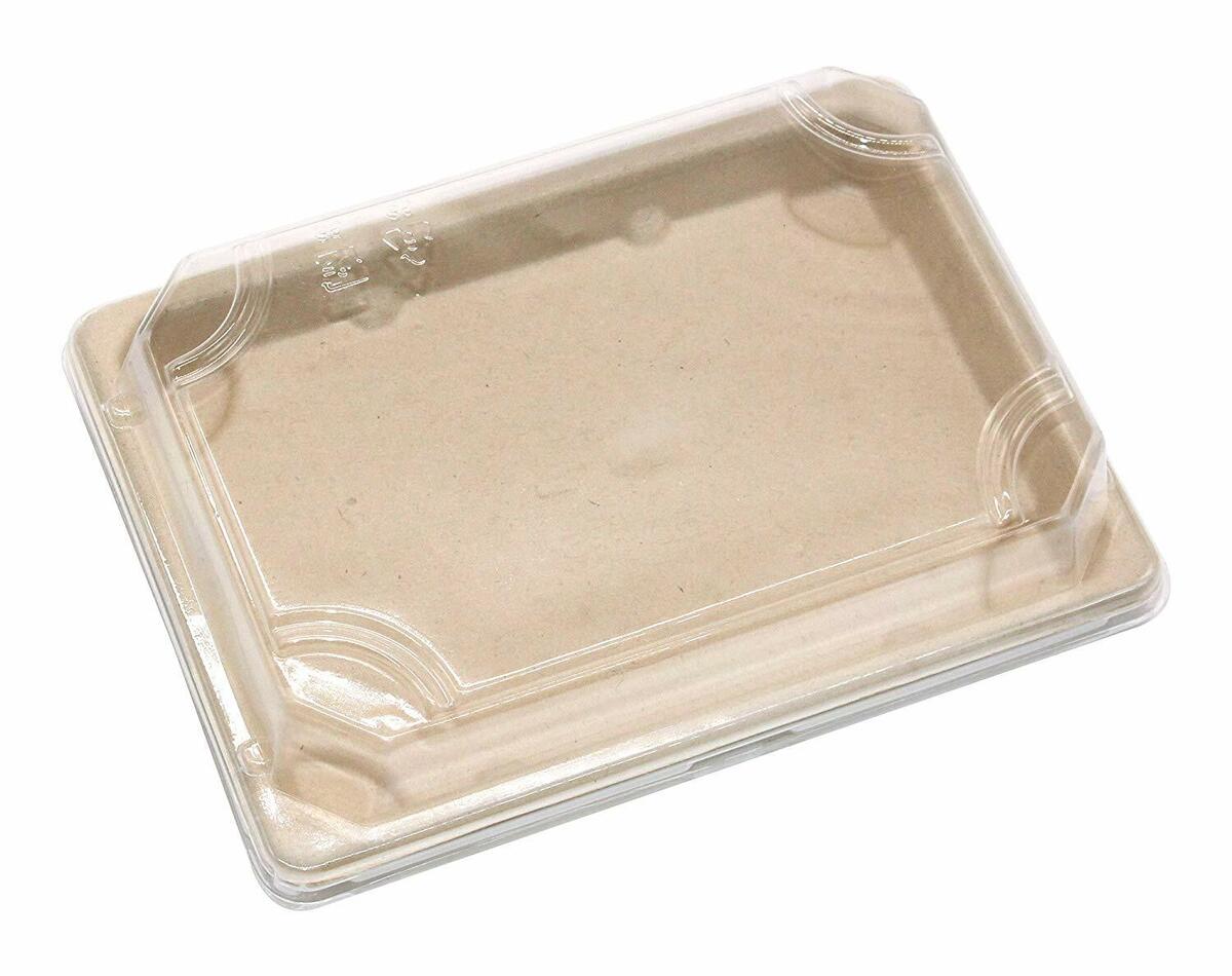 disposable sushi tray with lid