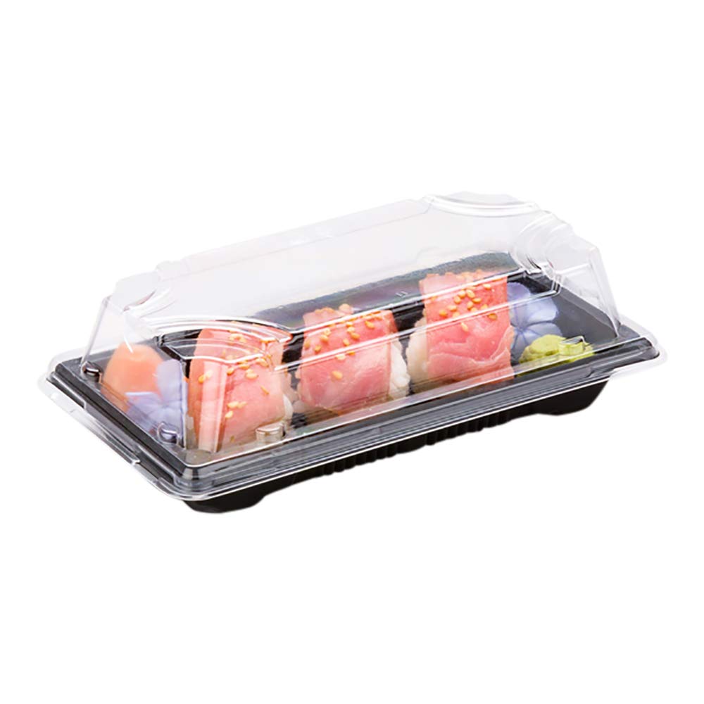 stackable plastic sushi container