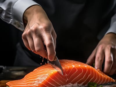 A Guide to Perfectly Cut Salmon for Sushi: Techniques and Tips for the Perfect Slice