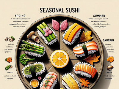 Seasonal Sushi: How to Select and Use Seasonal Ingredients for Fresh, Flavorful Sushi All Year Round
