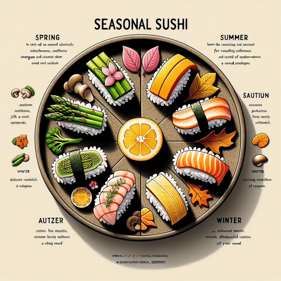 Seasonal Sushi: How to Select and Use Seasonal Ingredients for Fresh, Flavorful Sushi All Year Round