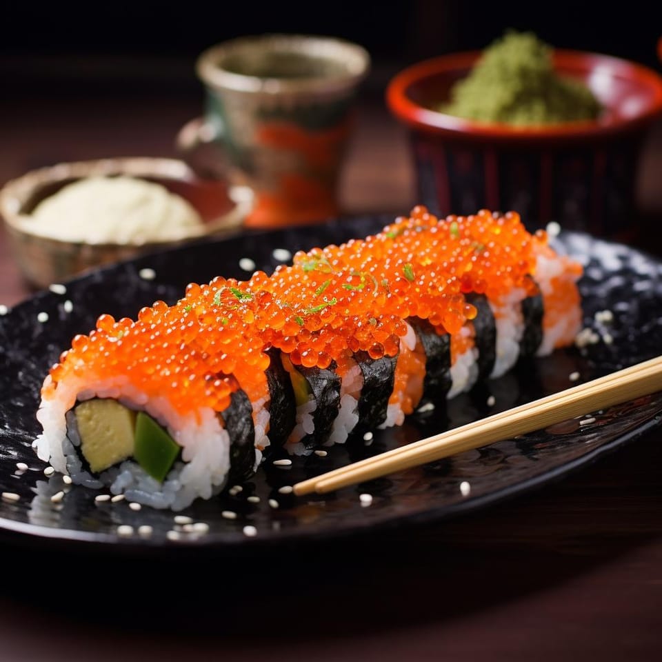 Shining the Spotlight on Tobiko Sushi: The Colorful and Crunchy Delight