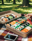 Sushi on the Go: How to Pack and Transport Sushi for Picnics and Parties