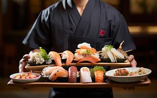 How can one order Omakase at a Japanese or sushi restaurant?