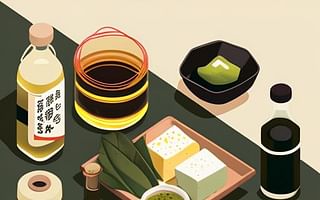 What are some popular sushi condiments besides soy sauce and wasabi?