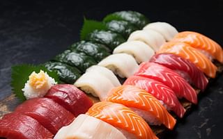 What distinguishes sushi-grade fish in restaurants from supermarket fish?