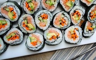 What is the difference between wasabi and ginger in the context of sushi?
