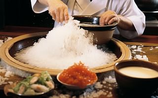 What is the process for preparing sushi rice?