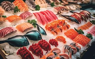 Where can one find sushi-grade fish for purchase?