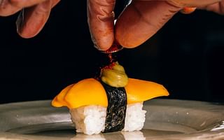Which types of sushi would best demonstrate a sushi chef's skills?